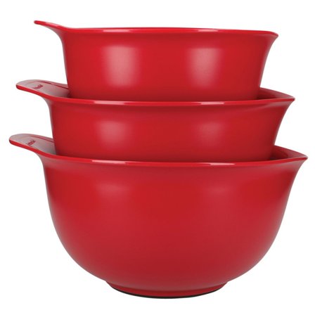 KitchenAid Sekoituskulhot Empire Red 3kpl