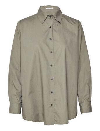 Rosali Langermet Skjorte Grå Rabens Sal R