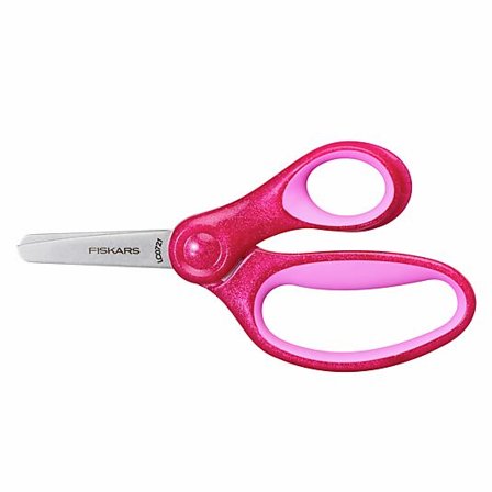 FISKARS BARNESAKS KIDS 6 ÅR GLITTER LILLA 13 CM