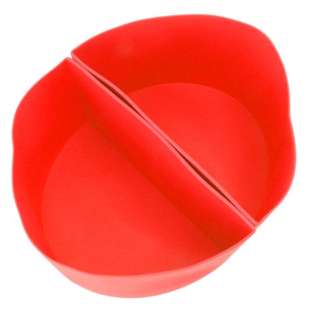 Återanvändbar Silikon Slow Cooker Liner 6 Quart Divider för 6 QT Gryta Röd