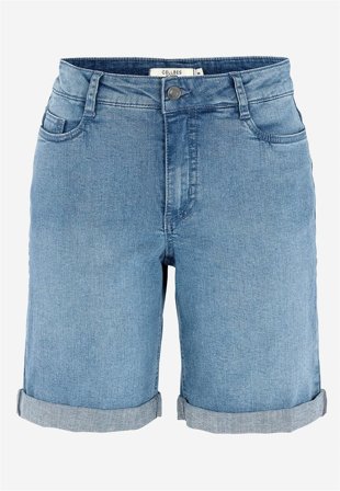 Cellbes of Sweden - Jeans-shorts med komfortabel stretch i lys blå / denim for damer i størrelse 60