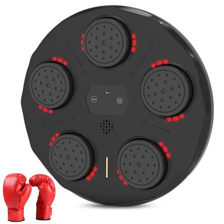Smart Musik Boxningsmaskin för Barn Vuxna Sandsäck Boxning Sport Träning Agility Reaktion Punching Boxningstillbehör