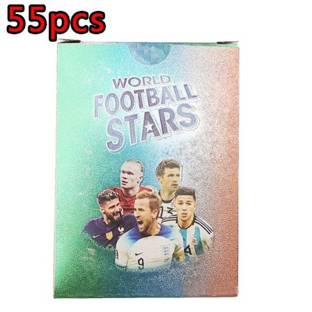 55 st World Cup Soccer Star Card, UEFA Champions League, Soccer Trading Card
