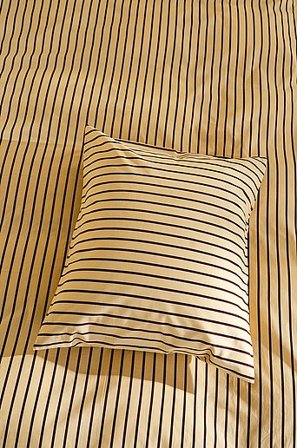 Jotex - Pudebetræk Økologisk Gul/brun - SIMA - Køb Pudebetræk hos Jotex