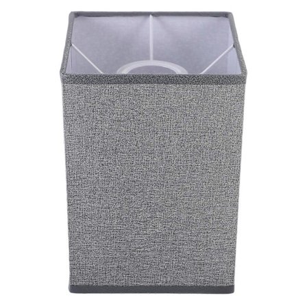 Pöytävalaisin Neliönmuotoinen Valokupu Kangas Rauta Kehys Suojaa Silmiä Olohuone 14x14x20cm 1Set