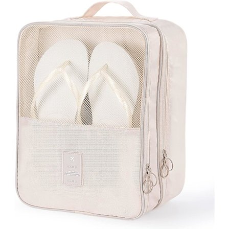 Skoposer (Beige) for reise, rommer 3 par sko Reise B,ZQKLA