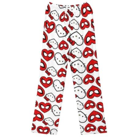 Flanelip ksyt, kokopainollinen pyjama, 4 kokoa eri tarpeisiin V RI 4 COLOR 4 L