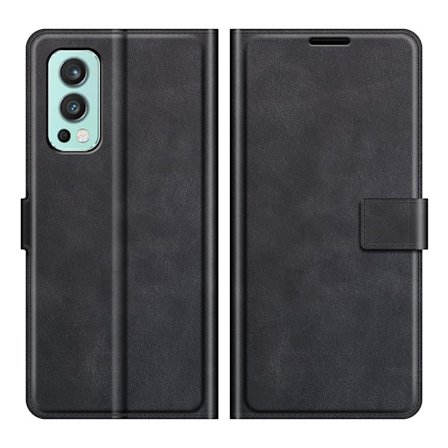 Oneplus Nord 2 5G wallet cover - Black