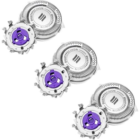 3 kpl Philips Norelco HQ8 PT720 PT725 PT815 PT860 AT890 AT899 AT750 -sarjan miesten sähköparranajokoneen vaihtoterät