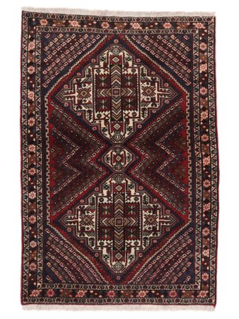 Medaille Klein Afshar Shahre Babak Vloerkleed 110X145 Wol