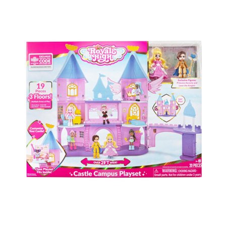 Castle Playset Royal High -teemalla ja tarvikkeilla