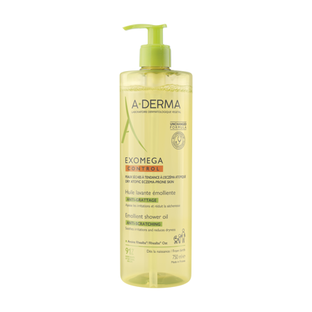 A-Derma Exomega Control Shower Oil, 750 ml