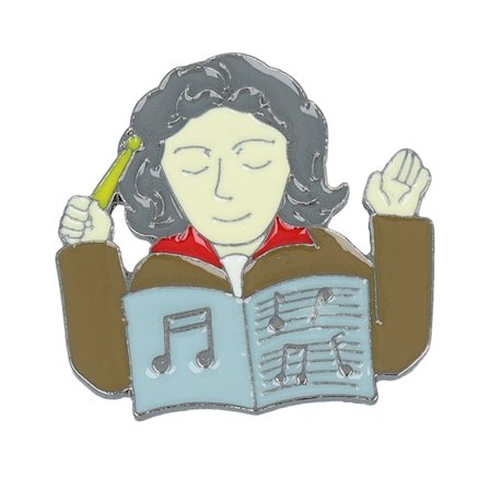 Cap Pins - Multi Acessório - Famous Musician Metal Enamel Pin @ Hatstore