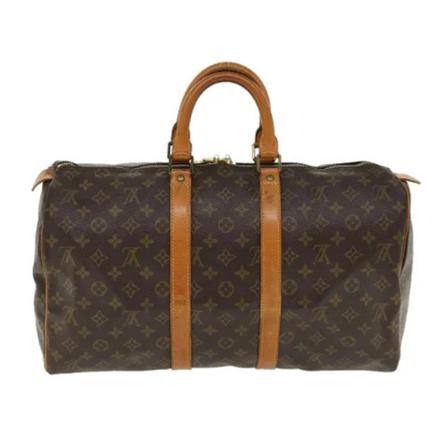 Louis Vuitton Vintage, Pre-owned Canvas travel-bags Bruin, unisex, Maat:ONE Size