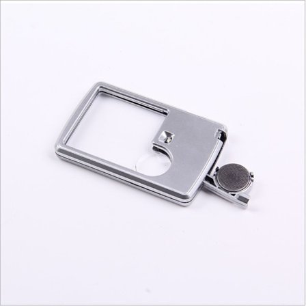 Kreditkort Lup, Lomme Lup med LED Lys, 3X og