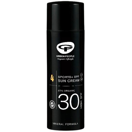 Green People For Men Sports+ SPF 30 Sun Cream 50 ml, Skincare, Solcreme, Solcreme Til Ansigtet