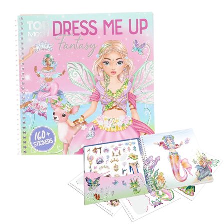 TOPModel Dress Me Up Fantasy Stickersbok