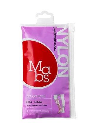 Mabs Nylon Knæstrømpe Sort Sort S, Tøj & Bolig, Strømper, Knæstrømper