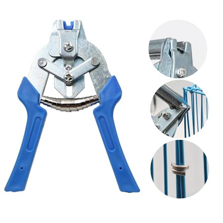 Hog Ring Tang Stifter Fjærkrebur Tang Festeklemme Installasjonsverktøy For Kyllingnetting Bur Trådgjerde