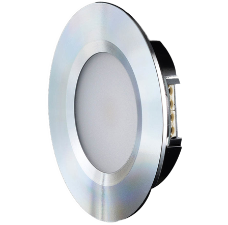 Designlight Q-36A Downlight 3,5 W, aluminium, Belysning