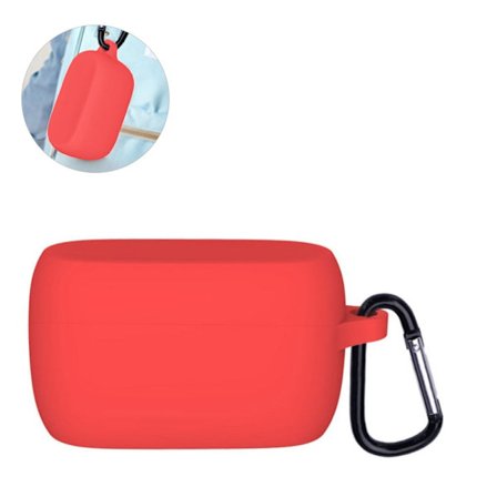 Jabra Elite 3 silikonfodral till hörlurar - Röd