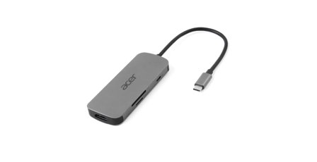 Acer 7in1 Type C dongle 1xtypeC 1xHDMI 4K60 3xUSB3.2 1xSD/TF 1xPD