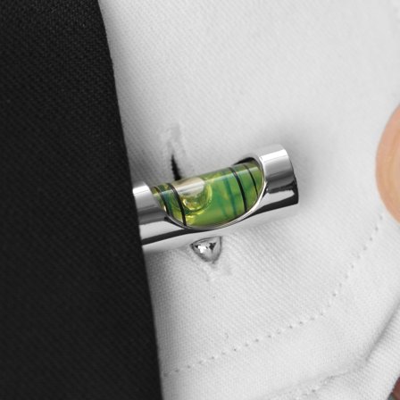 Spirit Level Cufflinks for Men