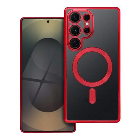 Mobilskal till Galaxy S25 Edge Magsafe Electro Mag - Röd