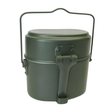 3 stk/ sett aluminiumsgryte og kasserolle for campingpiknik