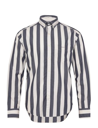 GANT | Reg Poplin Parasol Stripe Shirt | L