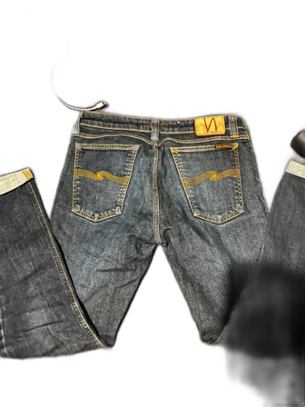 Nudie Jeans blå jeans, storlek 31/30
