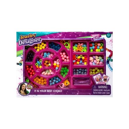 185 Deler Armbånd Lagingssett Inkludert Perler Kjeder DIY Håndverk