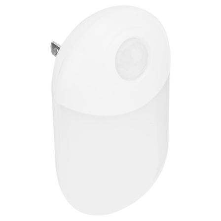 LED nattlys med intelligent bevegelsessensor, stikkontaktlampe for bad, gang, USA 100-240V