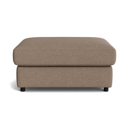 Oasis puf - Loop Mørk Beige - 89x64x44 - Puf