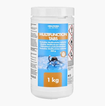 Veckoklor Multifunktion 200 g tabletter 1 kg