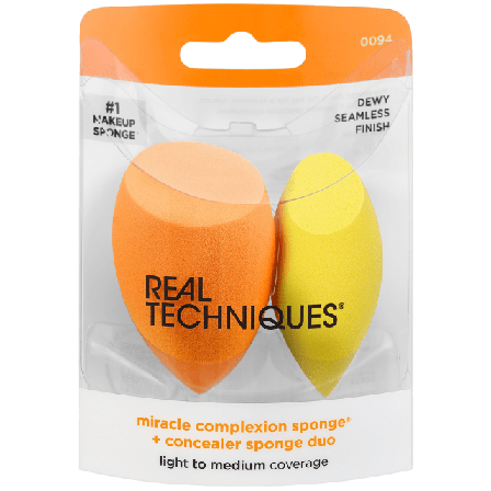 Real Techniques Miracle Complexion + Concealer Sponge Penslar & svampar Unisex Unknown