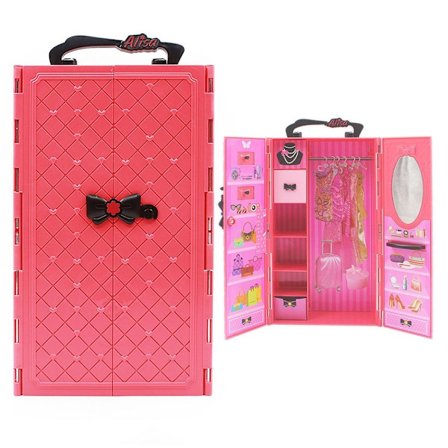 Nuken vaatekaappi Nukkekodin huonekalut 3 3