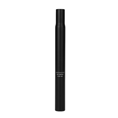 Cykel til sadelpind i aluminiumlegering 25,4x250mm rør MTB Mountain Road Bike Cycl Black