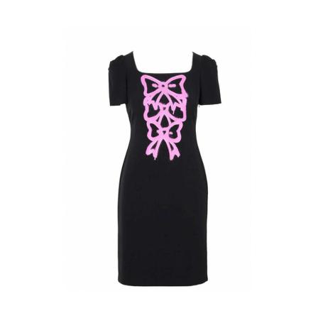 Boutique Moschino, Short Dresses Zwart, Dames, Maat:L