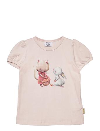 Annielle - T-Shirt T-shirt Lyserød Hust & Claire