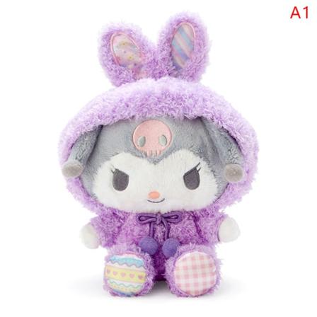 15cm e Kuromi Hundhänge Plysch Djurleksaker Uppstoppad mjuk docka xZ Purple