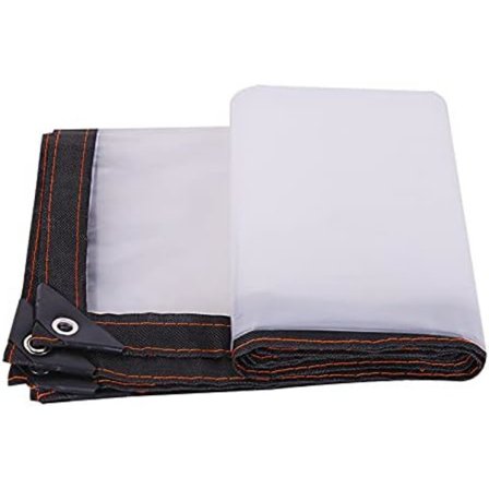 Klar presenning, polyvinylklorid plastduk, utvendig plast