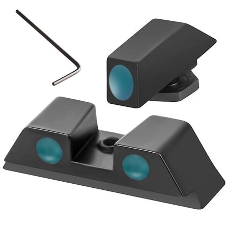 2024 Innovation Night Sights Fiber Optic Sights Aluminiumlegering Front og Baksikter med Inner Hex Nøkkel