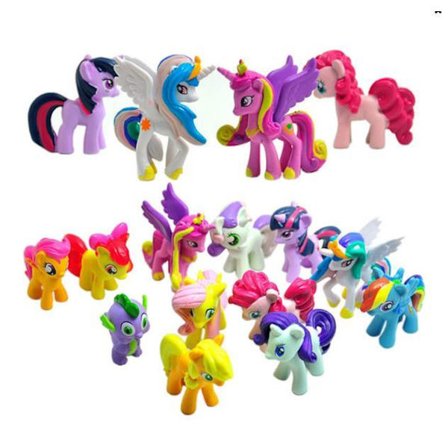 12 Pakning My Little Pony Figurer
