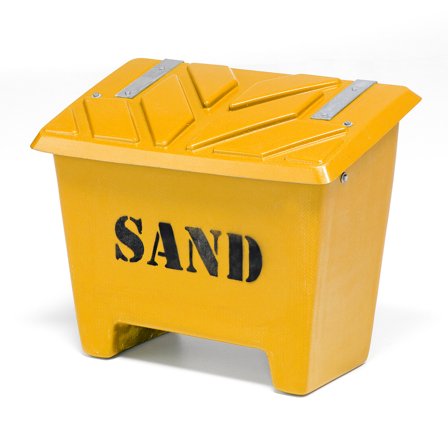 Streugutbehälter, 130 Liter, gelb