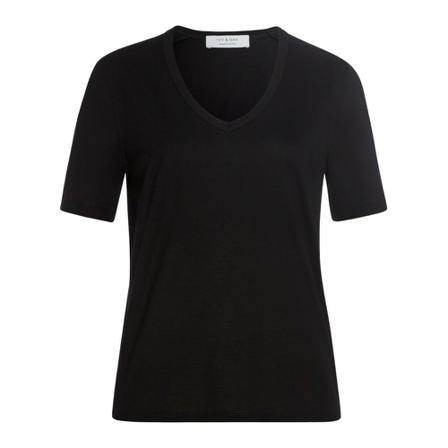 IVY Oak, V-Neck T-Shirt Czarny, Kobieta, Rozmiar: XS