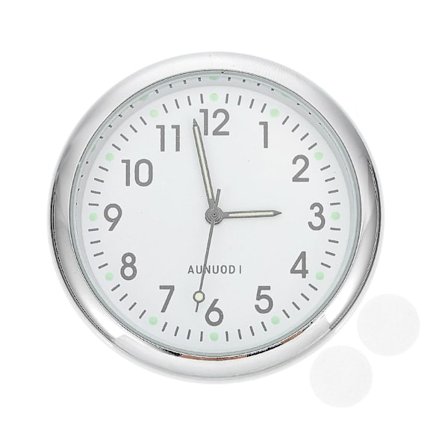 Tarrakello Koristeellinen Auton Kello Metalli Auton Kello Digitaalinen Auton Kello Sisustukseen