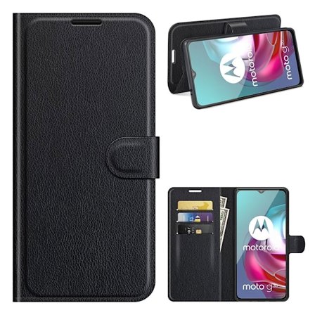Classic Motorola Moto G30 / Motorola Moto G10 fodral - Svart