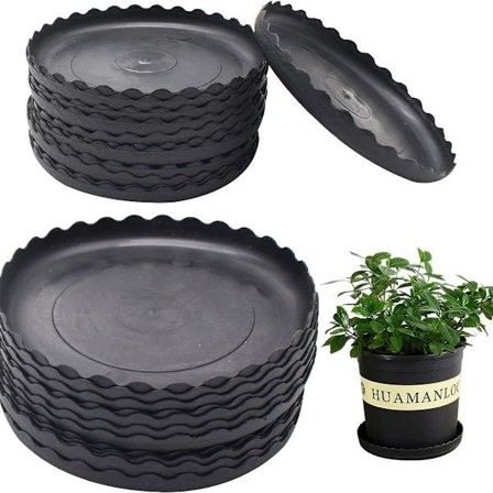 24-pack vågformade växtbrickor -