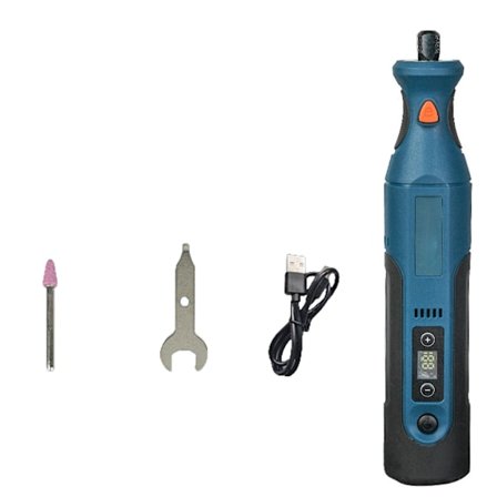 Tehokas 60W sähköinen pyörivä työkalu monikäyttöinen kaiverrin puulle, metallille, muoville, keramiikalle säädettävällä nopeudensäädöllä